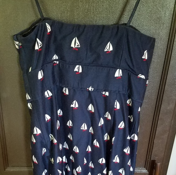 Vineyard Vines Carolyn Sailboat strapless dress - Picture 3 of 3
